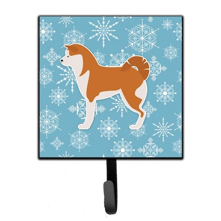 Jensendistributionservices Winter Snowflake Akita Leash or Key Holder MI1706648